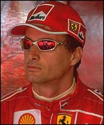 Eddie Irvine spent four years with Ferrari