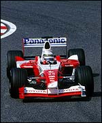 Allan McNish at the 2002 Japanese Grand Prix