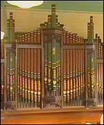 The organ in Capel Rhondda