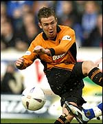 Wolves striker Kenny Miller