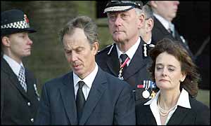 Tony and Cherie Blair