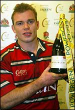 Andy Hazell was voted man of the match