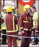 Fire fighters had initially suspected a blaze