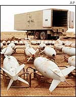 Iraqi chemical bombs
