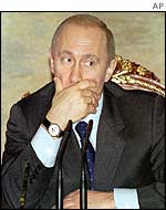 Russian President Vladimir Putin