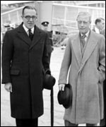 Walter Monckton with Edward VIII
