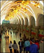 Underground in Pyongyang, North Korea