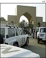 Weapons inspectors in Iraq