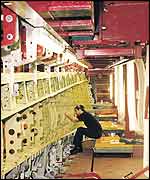 BAE worker assembling wings