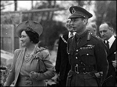 George VI and Elizabeth