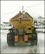 Gritting lorry