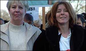 Janice Collins and Lucy Cope