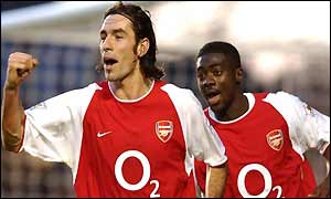 Pires and Lauren celebrate