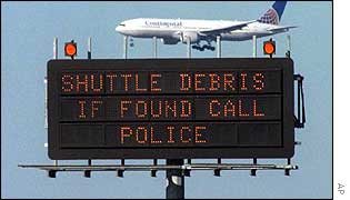 Traffic signal at airport