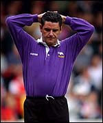 John Gregory had endured over a turbulent time at Derby County