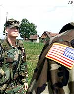 US soldiers in Bosnia