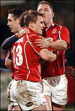 Matthew Watkins and Leigh Davies