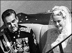 Prince Rainier and Princess Grace