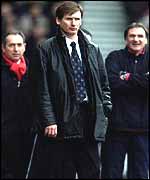 Gerard Houllier, Glenn Roeder and Phil Thompson