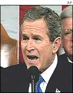President Bush delivers his State of the Union address