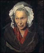 Monomania: Portrait of an Excessively Jealous Woman by Theodore Gericault , Musee des Beaux-Arts, Lyon