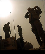US Marines in Kuwait