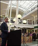 Prince Charles at the hospital 