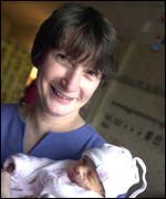 Annette Quinlan and baby Niamh