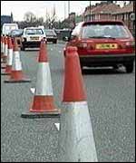 traffic cones
