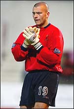 Livingston keeper David McEwan