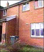 The house in Bridgeford Way, Monkmoor, Shrewsbury, where the family used to live.