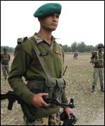 Security on the Indian Bangladeshi border 