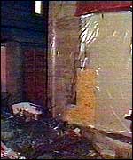 The scene of the accident in Melksham