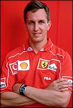 Former Ferrari test driver Luciano Burti