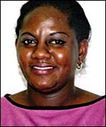 Comfort Momoh, specialist midwife