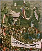 Prague in 1989
