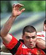 McCartan was sent off along with Mayo's Fergal Kelly