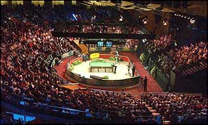 Wembley Exhibition Centre stages the Masters final