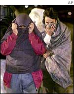 Refugees at the Channel Tunnel