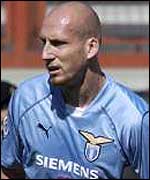 Lazio defender Jaap Stam