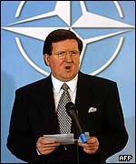 Lord George Robertson, Nato secretary-general