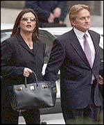 Catherine Zeta Jones and Michael Douglas