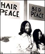 John Lennon and Yoko Ono