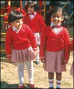 Indian schoolchildren