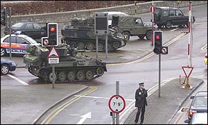 The last time the army was deployed at Heathrow was 1994