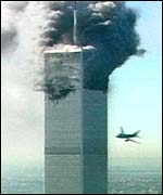 Second plane flies into World Trade Center