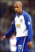 Bury player-manager Andy Preece