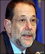 Javier Solana, the EU foreign policy representative