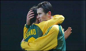 Emerton completes a miserable night for England, scoring six minutes from time