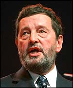 Home Secretary David Blunkett